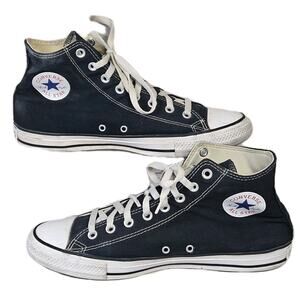 Converse All Star Chuck Taylor Hi-Top Black Unisex Men’s 10.5 Women’s 12.5